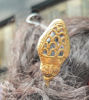 Picture of Rustic Ripple - Handcrafted Dhokra Brass Hair Pin