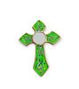 Picture of Handcrafted 6" Peruvian Cross Mirror | Silver Leaf Vintage Decor