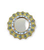 Picture of Handcrafted Vintage Peruvian Mirror | Gold Leaf Round Mirror