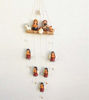 Picture of Terracotta Wind Chime Nativity Scene | Handmade Home Decor