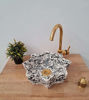 Picture of 14" Hexagone Bathroom Vessel Sink