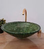 Picture of Antique Bathroom Sink - Emerald Tamegroute Design