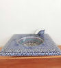 Picture of Customizable Ceramic & Mosaic Wall-Mounted Console Sink – Handmade Antique Washbasin in Mid-Century Style