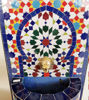 Picture of Customizable Rustic Outdoor Wall Water Fountain – Handmade Moroccan Indoor/Outdoor Farmhouse Fountain