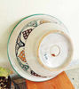 Picture of Customizable Moroccan Ceramic Sink Bowl – Handpainted Drop-In Vessel Basin for Bathroom Remodel & Home Decor