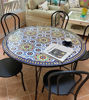 Picture of CUSTOMIZABLE Mosaic Table - Crafts Mosaic Table - Mid Century Mosaic Coffee Table - Dining Table