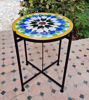 Picture of CUSTOMIZABLE Mosaic Table - Crafts Mosaic Table - Moorish star Mid Century Mosaic Table - Handmade Coffee Table For Outdoor & Indoor