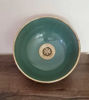 Picture of Emerald Green & Aged Brushed Brass Bathroom Vanity Sink