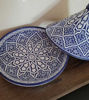 Picture of Handmade Moroccan Tagine – Large Ceramic Tajine Pot – Traditional Clay Serving & Cooking Pot – Lead Free Kitchenware