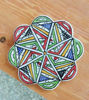 Picture of Handmade Moroccan Ceramic Drink Coasters – Set of 6 Hand-Painted Absorbent Stone-Style Coasters