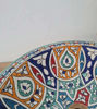 Picture of Handmade Mid Century Modern Moroccan Ceramic Sink – BELDI Washbasin for Vanity, Countertop & Bathroom Décor