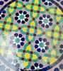 Picture of Purple & Blue Mosaic Coffee Table – Handcrafted Outdoor Table with Vibrant Tile Design