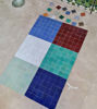 Picture of Handmade Red Burgundy Terracotta Zellige Tiles – 50x50mm Moroccan Mosaic for Kitchen & Bathroom