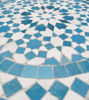 Picture of Turquoise Handcrafted Mosaic Table, Indoor & outdoor Bistro Table