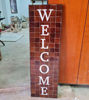 Picture of Zellige WELCOME Sign - Handcrafted Welcome Sign Front Door - Farmhouse Welcome Sign - Mid Century Modern Welcome Sign - Housewarming Gift