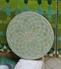 Picture of Sage Green Zellige Mosaic Table Top – Handmade Moroccan Mid-Century Patio & Indoor Surface
