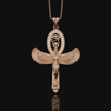 Picture of Goddess Isis and Eye of Horus Necklace | Ancient Egyptian Jewelry