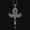 Picture of Goddess Isis and Eye of Horus Necklace | Ancient Egyptian Jewelry