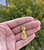 Picture of Solid Gold Bast Ancient Egyptian Goddess Pendant: Exclusive Men's Gold jewelry