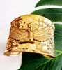 Picture of Isis Cuff Bracelet | Brass Gold Ma'at