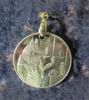 Picture of Gold Anubis Coin Pendant | Egyptian God