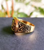Picture of Eye of Horus Gold Ring: Ancient Egyptian Symbol