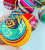 Picture of Christmas Tree Balls – Set of 6 Handmade Andean Ornaments, Peruvian Style, Ethnic Christmas Decorations