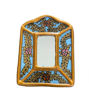 Picture of Handmade Peruvian Colonial-Style Mirror | 4" Frame, 17 Colors | Artisan Home Decor