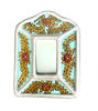 Picture of Handmade Peruvian Colonial-Style Mirror | 4" Frame, 17 Colors | Artisan Home Decor