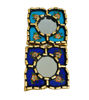 Picture of Peruvian Floral Mirror - 7" - 3 different colors - Home Decor Wall Art
