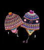 Picture of Alpaca Beanies • Chullo with Ear Flaps • 100% Handmade Peruvian Hat • Inca Design