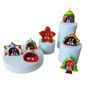 Picture of Nativity Scene Christmas Tree Ornaments • Handcrafted Peruvian Decor (1.5" Tall)