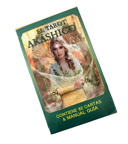 Picture of Akashiko Tarot in Spanish • 62-Card Deck for Future Predictions • Spiritual Guidance Tool