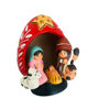 Picture of Gourd Nativity Scene Ornament • Christmas Decor • 1 Piece (Available in Multiple Colors)