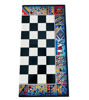 Picture of Peruvian Handmade Chess Board Game 40x40cm: Inca vs. Spanish Conquerors