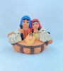 Picture of Peruvian Nativity Scene Christmas Decor • Handmade Figurine • 5"x3.5"