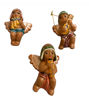 Picture of Christmas Tree Musician Angel Ornaments Set – Handmade Peruvian Decorations (Set of 3)