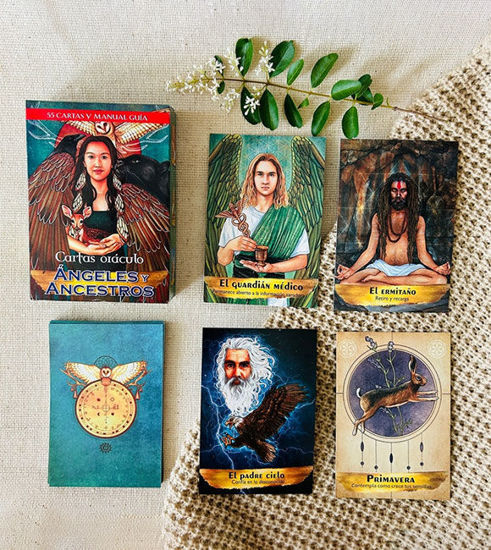 Tarot of the Gods: 55 oracle cards with a manual to reveal secrets and messages from angels and ancestors.