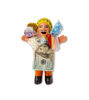 Picture of Ekeko 5.5" - Handmade God of Abundance Doll for Prosperity and Good Luck