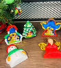 Picture of Nativity Scene Christmas Tree Ornaments • Handcrafted Peruvian Decor (3" Tall, Various Shapes)