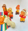 Picture of Holy Family Nativity Scene Ornament Set • Peruvian Christmas Decor