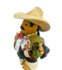Colorful 5-inch Ekeko figurine of a Mexican man, handcrafted to symbolize abundance and positive energy.