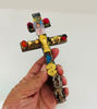 Picture of Caravaca Cross • Cruz de Caravaca • Sacred Wood Amulet for Protection & Prosperity