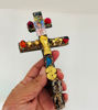 Picture of Caravaca Cross • Cruz de Caravaca • Sacred Wood Amulet for Protection & Prosperity