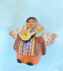 Picture of Musician Angels Christmas Tree Ornament Set • 3-Piece Handmade Clay Ornaments