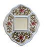 Picture of Handcrafted Cuzco-Style Peruvian Mirror | 6" Gold Leaf Vintage Decor