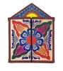 Picture of Handmade Retablo with Nativity Scene | 8" Peruvian Folk Art Holy Family Christmas Decor