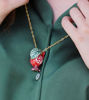 Picture of Pomegranate pendant necklace