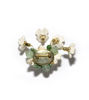 Picture of Brooch with stem flowers and pearls