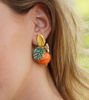 Picture of Stud earrings with oranges